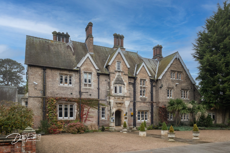 The Parsonage Hotel and Spa on a blue sky day